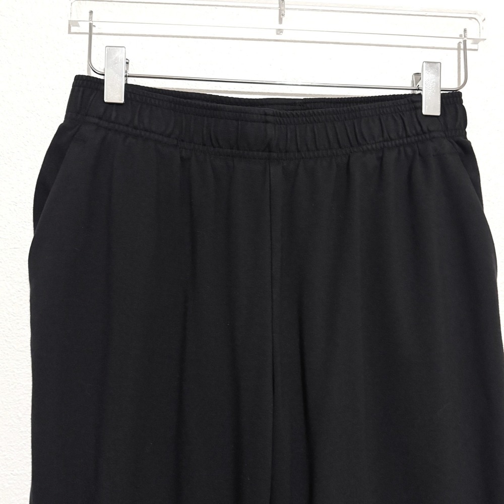 Apana Black Athletic Jogger Pants Elastic Waist Womens Athleisure Workout Lounge - Picture 2 of 6